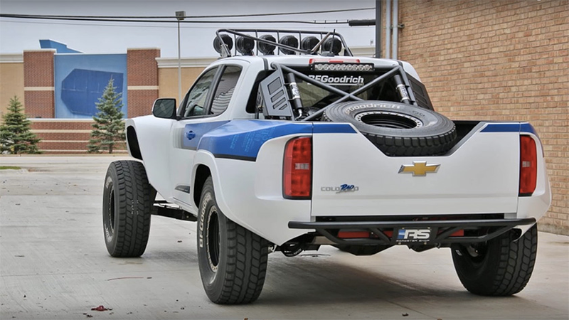 Illustration for article titled I Think We've Found The Most Modified Chevy Colorado You'll Ever See